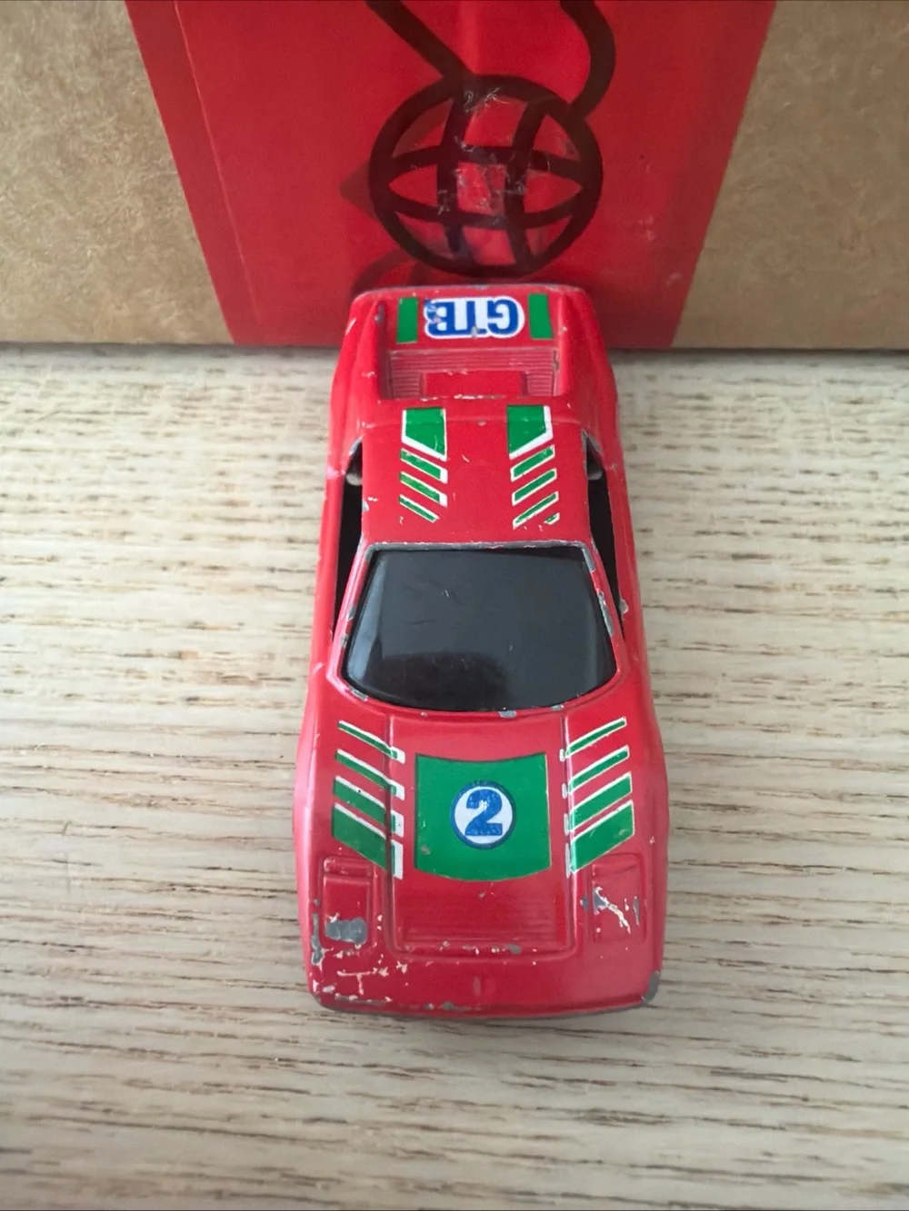 Yatming Ferrari 328 GTB Red #802 1/64 Scale Diecast 328 GTB